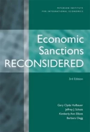 Image of Economic sanctions reconsidered by Gary Clyde Hufbauer
