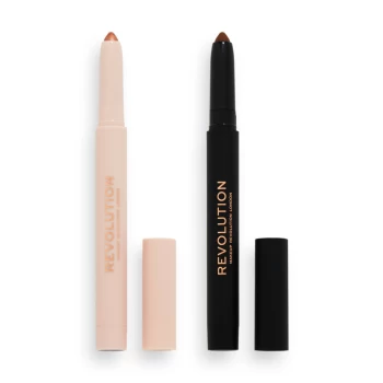 Image of Makeup Revolution Contour & Shadow Crayons Tan to Dark