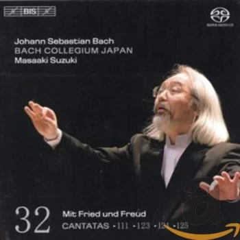 Image of Peter Kooij - Mit Fried Und Freud - Cantatas Vol. 32 (Suzuki) CD