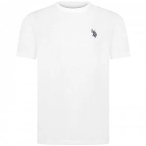 image of US Polo Assn Jersey T-Shirt - Bright White