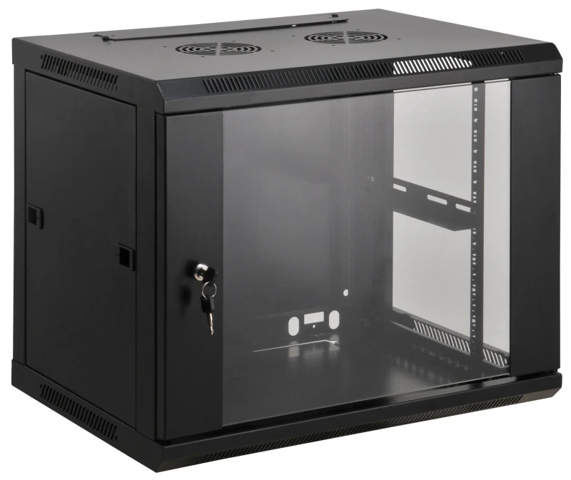 Image of Intellinet 19" Network Cabinet - Wall Mount (Standard). 20U. 600m