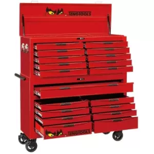 image of Teng Tools TCMONSTER01 53" PRO Red Monster TT Tool Kit 1100 Pieces