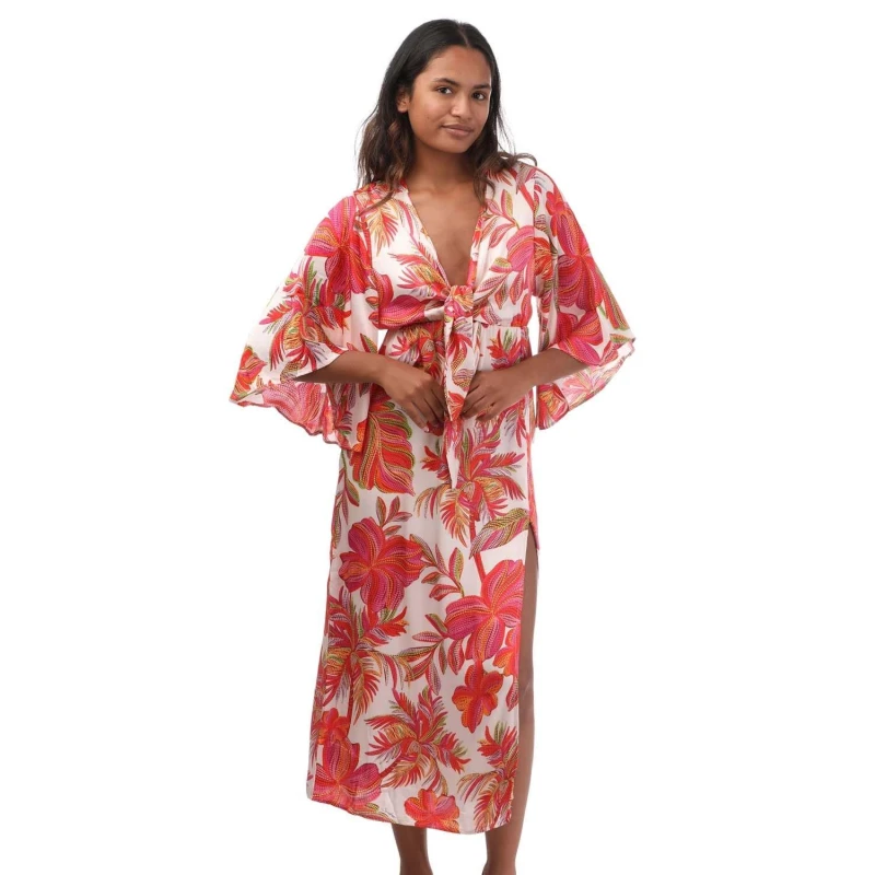 Image of Sundress Seraphine Wide Sleeve Dress - Multi Multi 6