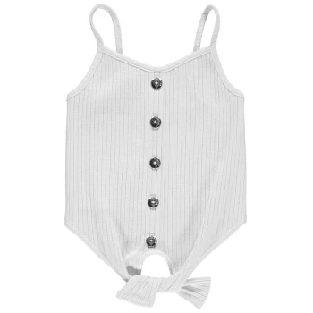 Image of Firetrap Button Vest Top Junior Girls - Sky