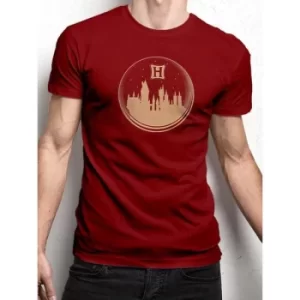 Image of Harry Potter Snowglobe Unisex T-Shirt Ex Large