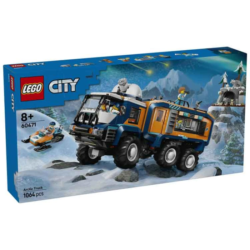 Image of LEGO LEGO City Arctic Explorer Science Lab Truck Toy Building Set 60471 Lego One Size Multi 72209899000