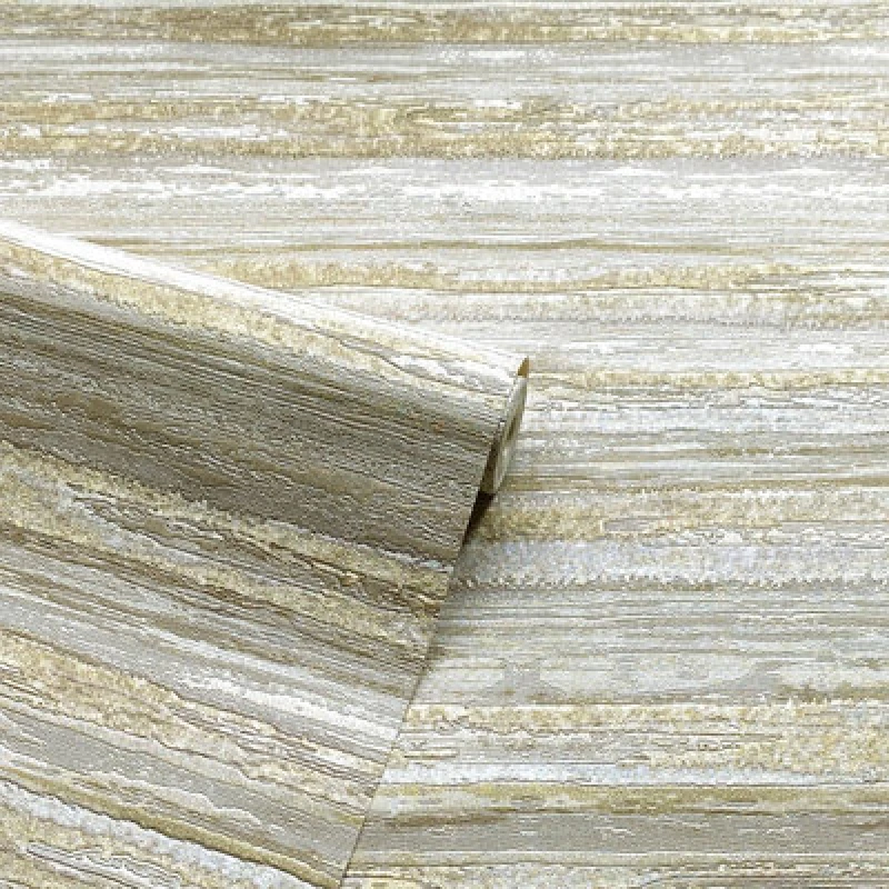 Image of Arthouse Arthouse Abstract Cream Gold Wallpaper
