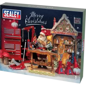 Image of Premier Ratchet, Screwdriver, Hex Key & Bit Set 35 Piece Advent Calendar