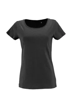 Image of Milo Marl Organic Fitted T-Shirt