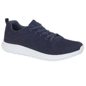 Image of Dek Unisex Adults Freeway Memory Foam Trainer (8 UK) (Navy)