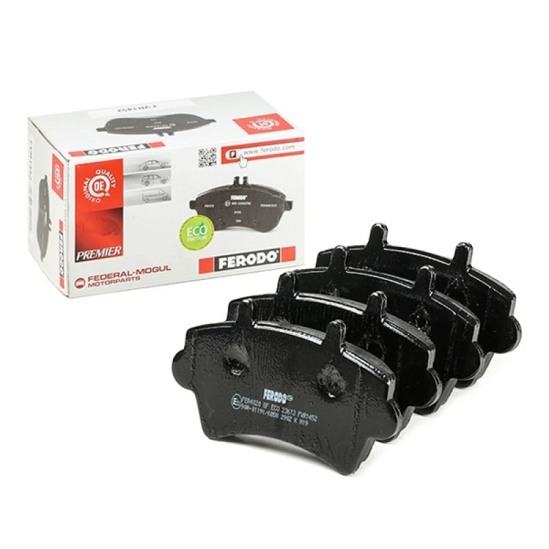 Image of FERODO Brake pad set FERODO FVR1452