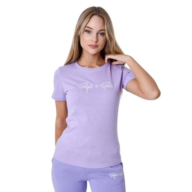 Image of Project X Paris Womens T-Shirt Project X Paris Essentials Violet Female XS