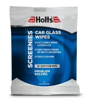 image of Screenies Car Glass Wipes - Pack of 20 HWPS0001A HOLTS