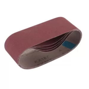 Image of Draper Cloth Sanding Belt, 75 x 457mm, 180 Grit (Pack of 5)