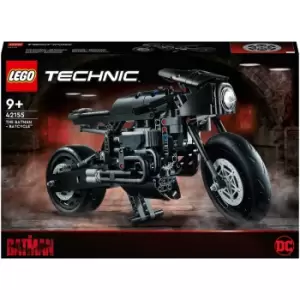 image of LEGO Technic: THE BATMAN - BATCYCLE (42155)