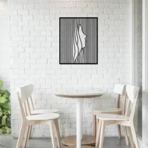 Image of Captivity 2 Black Decorative Metal Wall Accessory