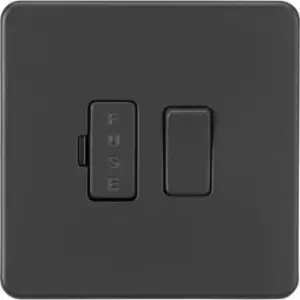 Image of MLA Knightsbridge 13A Switched Fused Spur Unit Anthracite - SF6300AT