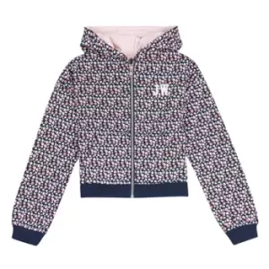 image of Jack Wills Zip Hoodie Junior Girls - Blue