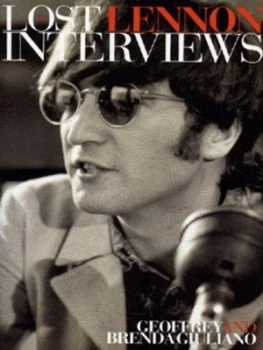 Image of The Lost Lennon Interviews by Geoffrey Giuliano and Brenda Giuliano Book