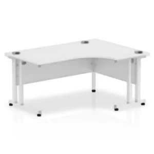 image of Air 1200/800 Maple Height Adjustable Desk with White Legs