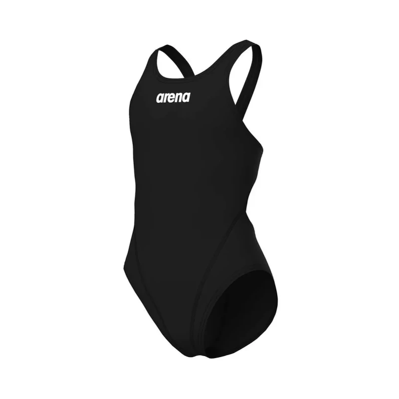 Image of One Piece swimsuit for girls Arena Team Tech Solid Noir Female 12/13 ans