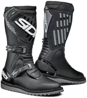 Image of Sidi Trial Zero.2 Motocross Boots Black