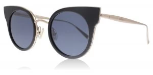 image of Max Mara MM Ilde I Sunglasses Black / Gold 26S 46mm