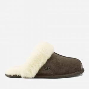 Image of UGG Womens Scuffette II Sheepskin Slippers - Espresso - UK 3