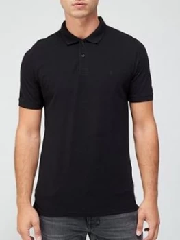 image of Jack & Jones Basic Polo Shirt - Black