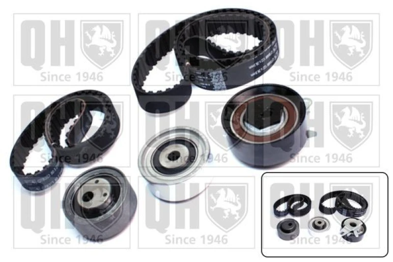 Image of QUINTON HAZELL Timing belt kit QUINTON HAZELL QBK856