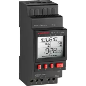 Image of Mueller SC 18.14 easy 230V 50-60Hz DIN rail mount timer digital 230 V AC 16 A/250 V