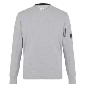Image of CP COMPANY Heavyweight Lens Sweatshirt - Grey