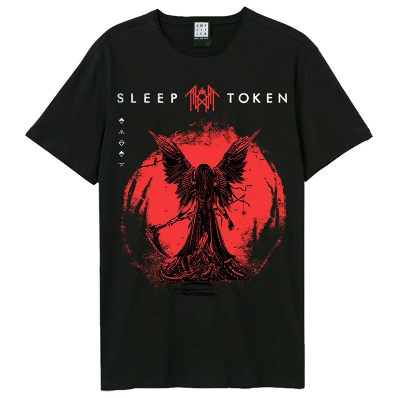Image of Amplified Amplified Men Take Me Back To Eden Sleep Token T-Shirt in Black Size: X-Small Black XS Male 5063806694885