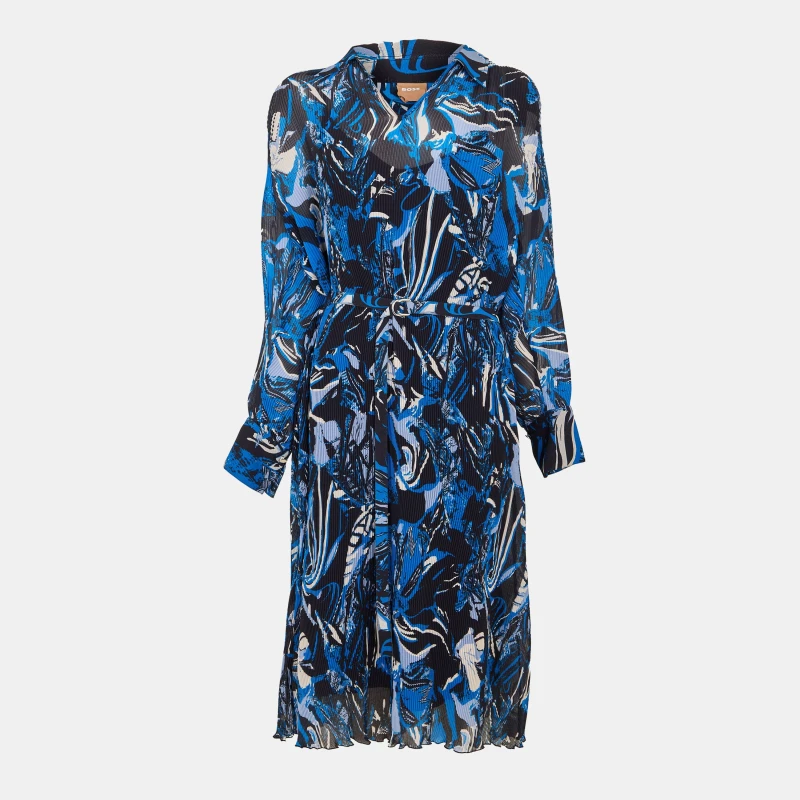Image of Boss Womens Daplisa Long Maxi Dress Open Misc female 4 (XXS)