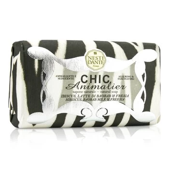 Image of Nesti DanteChic Animalier Natural Soap - Hibiscus, Baobab Milk & Freesia 250g/8.8oz