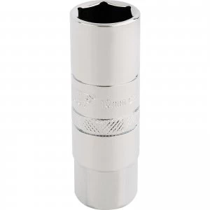 Image of Draper 3/8" Drive Hexagon Spark Plug Socket 3/8" 10mm