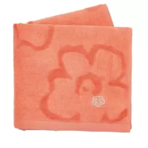 Image of Ted Baker Magnolia Cotton Towels - Orange