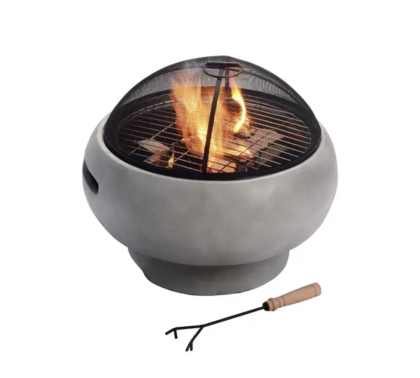 Image of Teamson Home HR17501AB Wood Burning Fire Pit