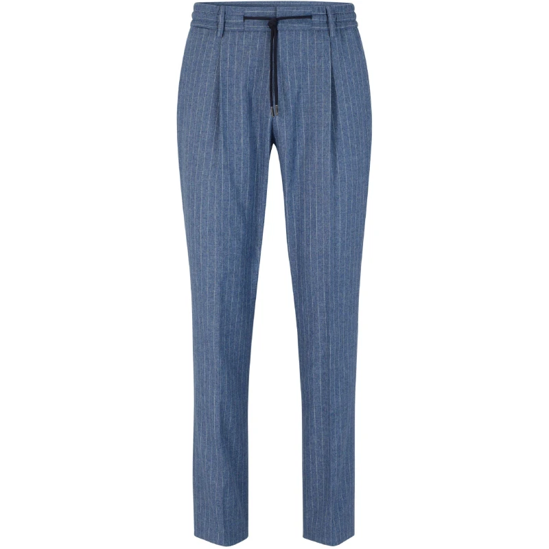 Image of Boss Mens T-Gee Straight Trousers Bright Blue male 38W R