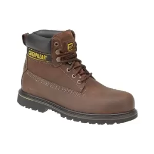 Image of Caterpillar Holton SB Safety Boot / Mens Boots / Boots Safety (11 UK) (Brown) - Brown