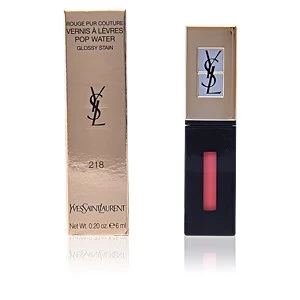 Image of ROUGE PUR COUTURE POP WATER vernis a levres #218-orange mist