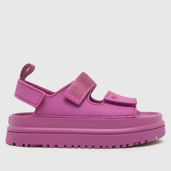 image of UGG purple goldenglow Girls Junior Sandals