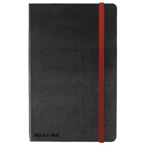 image of Black n Red A5 90gm2 144 Pages Ruled and Numbered Casebound Journal Notebook PRICE OFFER