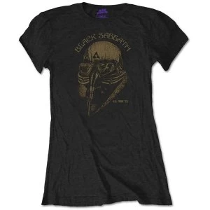 Image of Black Sabbath - US Tour 1978 Ladies XX-Large T-Shirt - Black