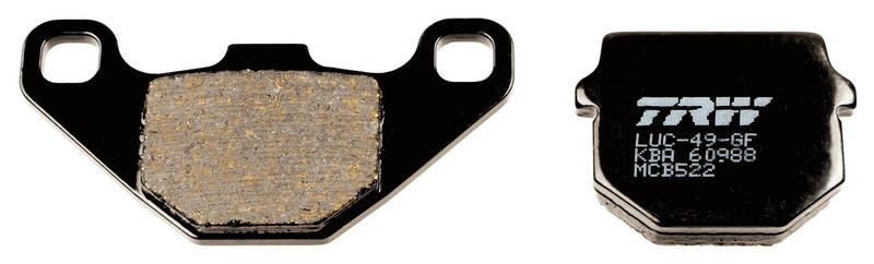 Image of TRW MCB522 Brake pad set Brake Pad Set,disc brake (402)