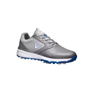 Image of Callaway 2022 Mens CHEV LS Golf Shoes CHAR/GREY/Blue UK9