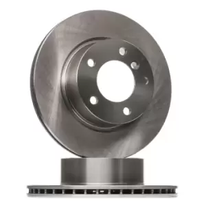 Image of RIDEX Brake disc BMW 82B0153 34116764641,34116854997 Brake rotor,Brake discs,Brake rotors