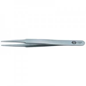 image of C.K. T2360 Assembly tweezers 2a SA Flat, round, fine 120 mm