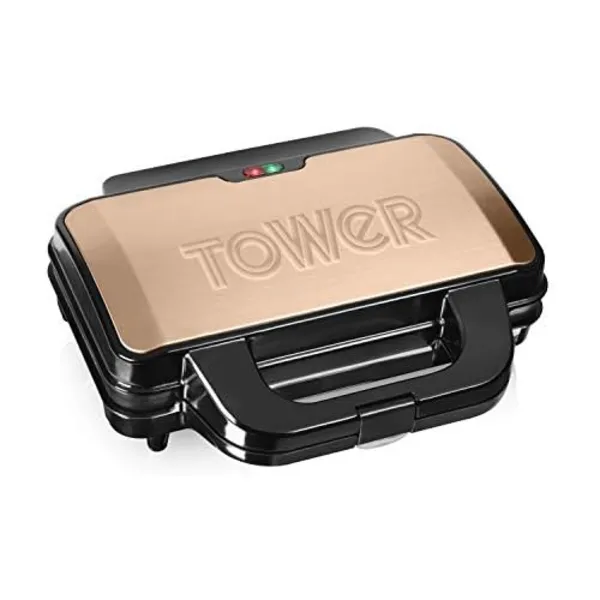 Tower Infinity Deep Fill Sandwich Maker 900w - Rose Gold TJ Hughes 5056032956360