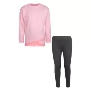 image of Nike LS Legging Set IG14 - Pink